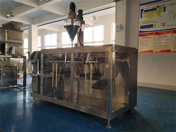 全自动水平给袋式欲漫涩下载，多快好省效率高